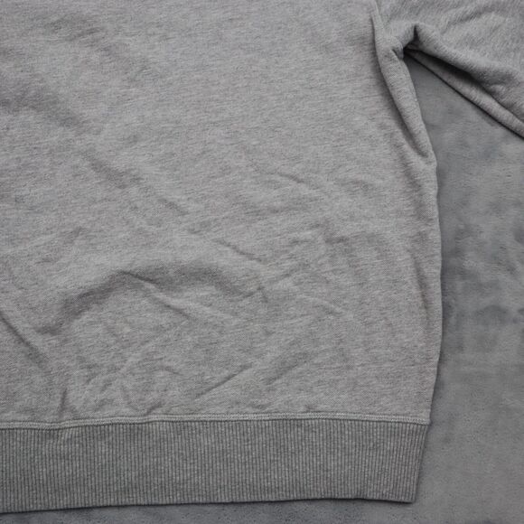 Mark Law Sweater Mens L Gray Long Sleeve Collared Button Pocket Knit Pullover - Picture 16 of 16